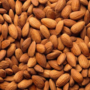 ALMONDS/BADAM ROASTED & SALTED(100G)
